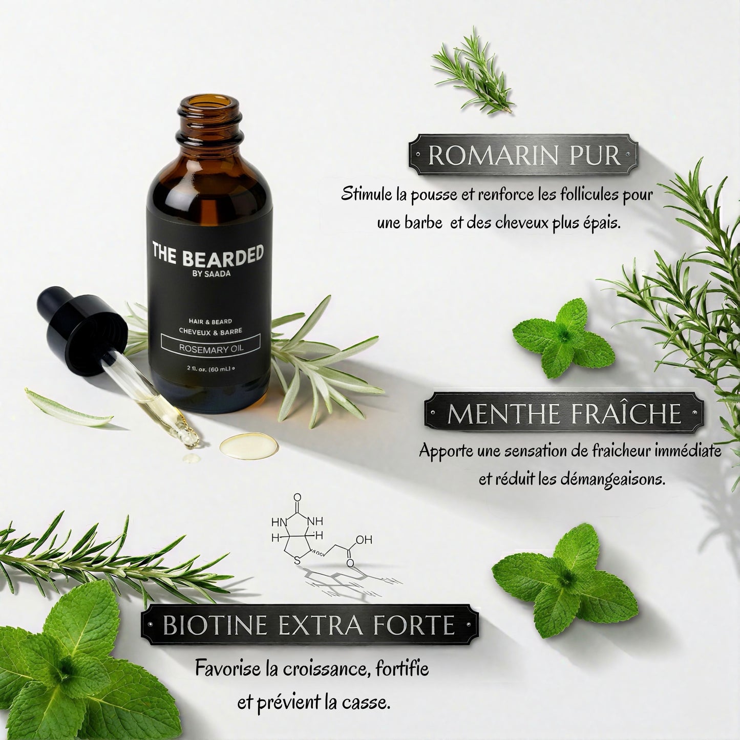 Huile de Romarin - The Bearded®
